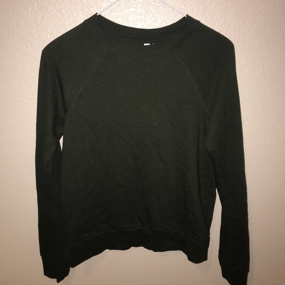 Olive dark green sweater